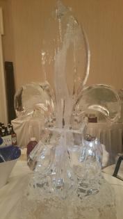 Fleur De Lis Ice Luge 